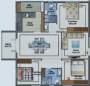 Aditya Imperial Heights (3BHK+2T (1,490 sq ft) 1490 sq ft)