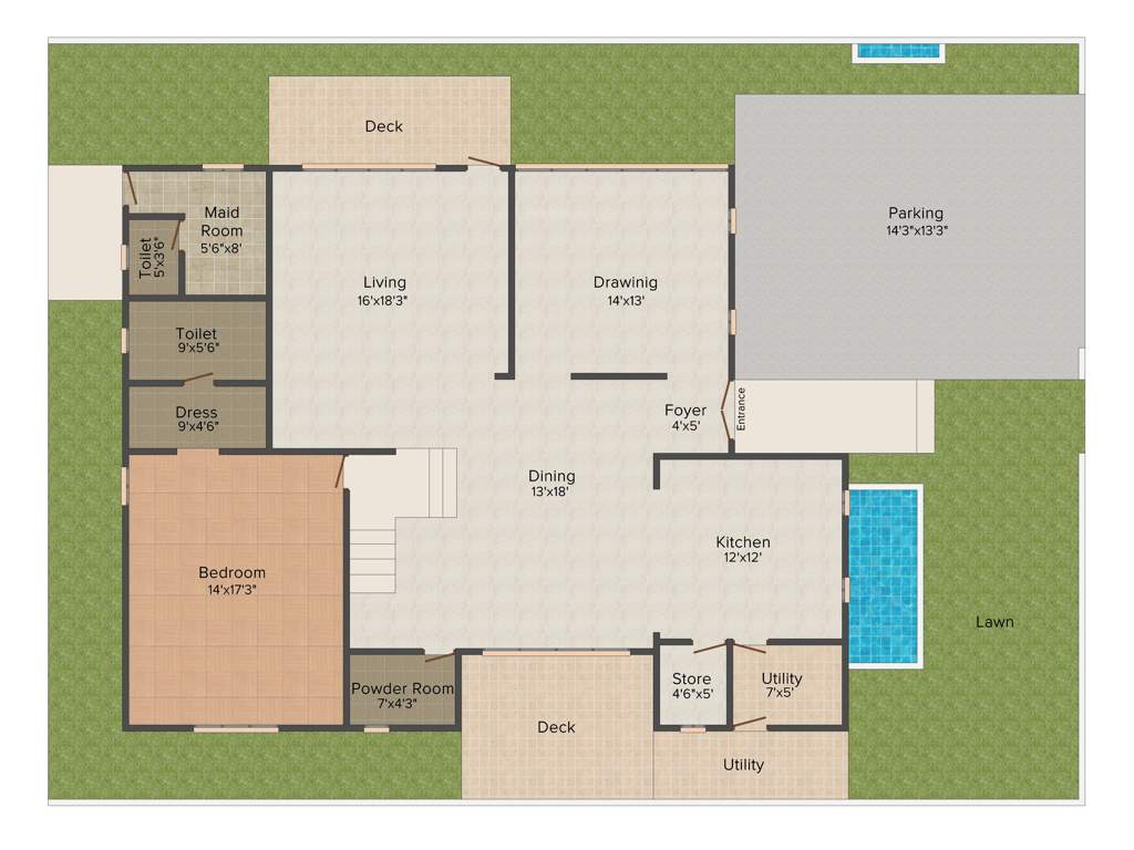 Sri Cypress Palms (4BHK+4T (4,415 sq ft) 4415 sq ft)