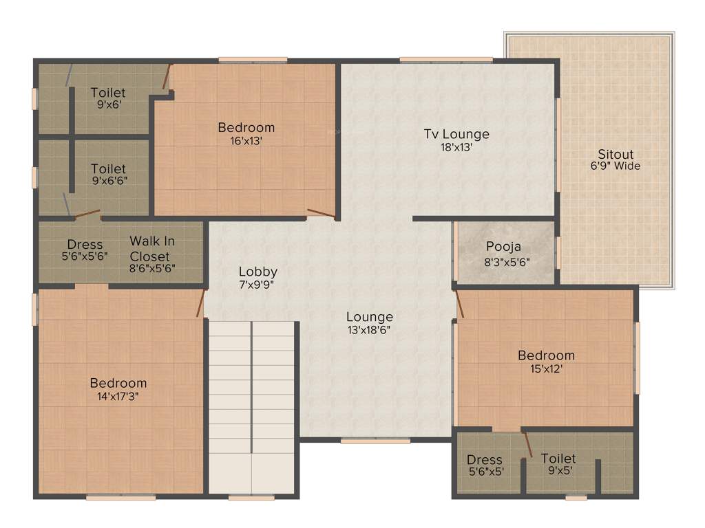 Sri Cypress Palms (4BHK+4T (4,415 sq ft) 4415 sq ft)