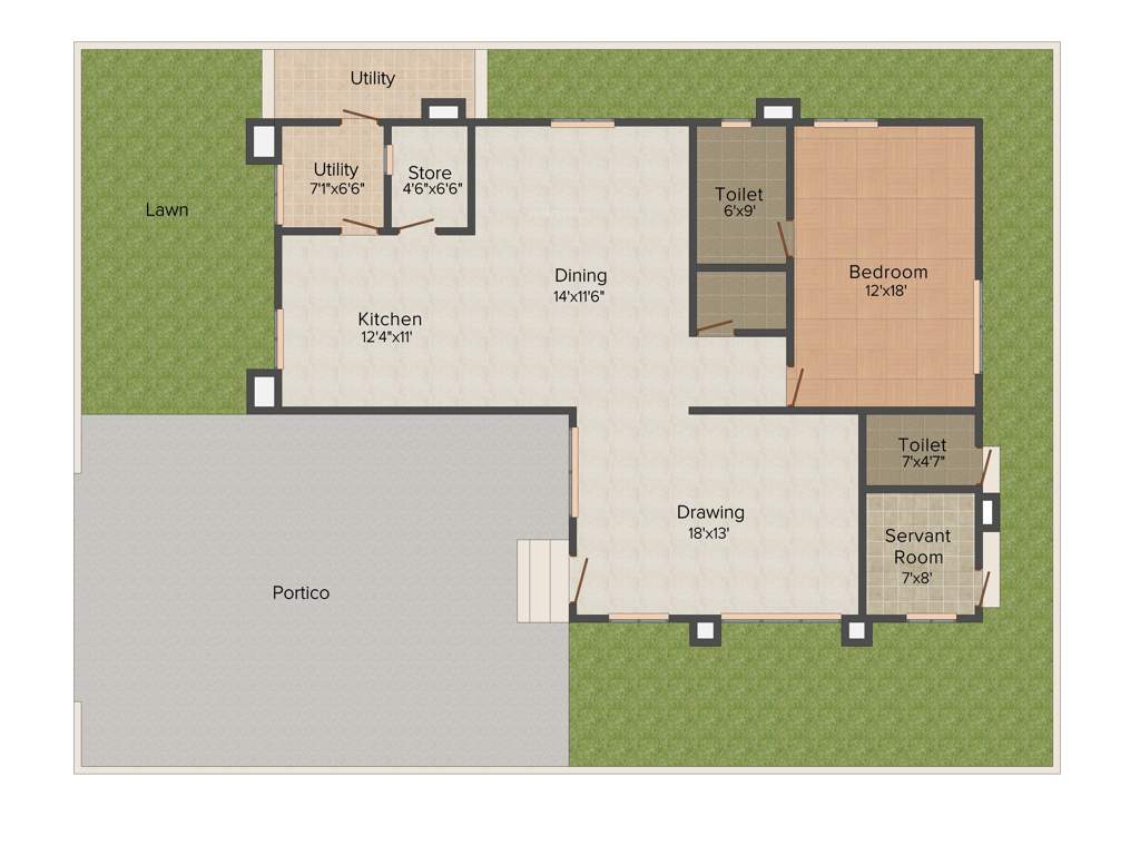 Aditya Villa Grande (5BHK+5T (4,790 sq ft)   Servant Room 4790 sq ft)