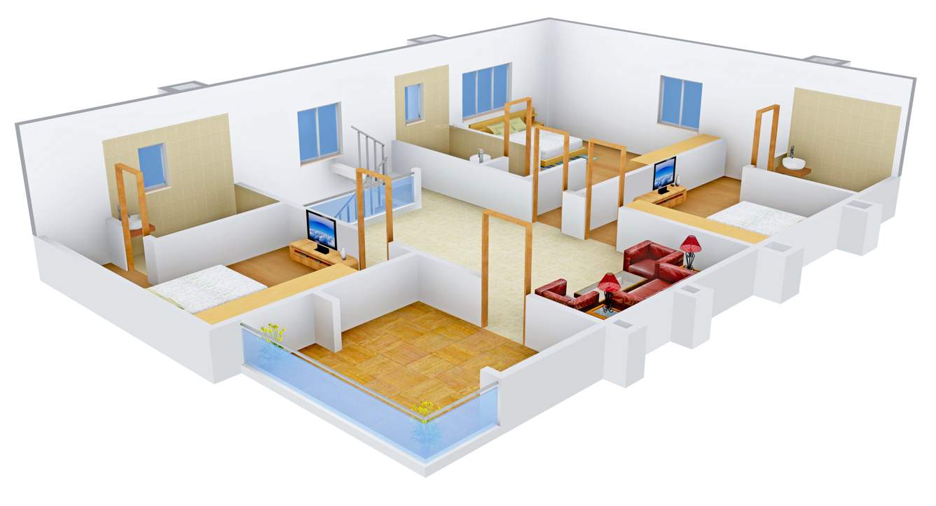 Aditya Villa Grande (5BHK+5T (4,790 sq ft)   Servant Room 4790 sq ft)