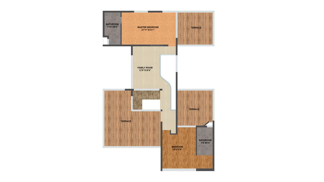 Sark One (4BHK+4T (4,050 sq ft)   Servant Room 4050 sq ft)