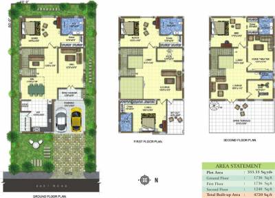 Bhavya Alankrita Meadows (4BHK+4T (4,720 sq ft)   Pooja Room 4720 sq ft)