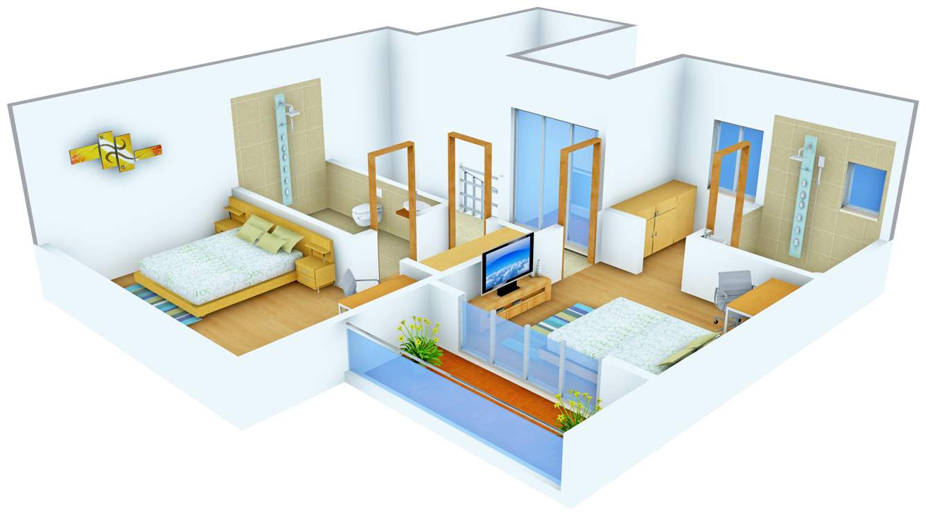 Ambuja Frangipani (4BHK+4T (2,527 sq ft) Servant Room 2527 sq ft)