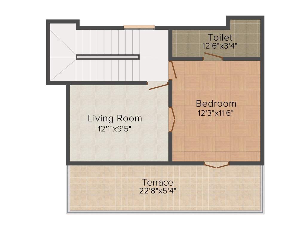 Ambuja Ganga Kutir Residency (3BHK+3T (2,087 sq ft) 2087 sq ft)