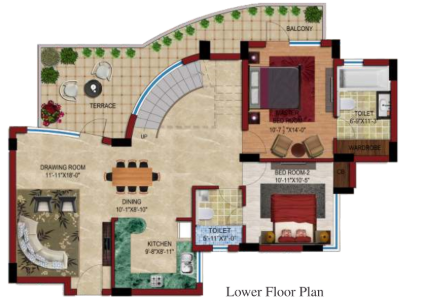 Lower Level Duplex Plan czar suites Floor Plan Lower Level Duplex Plan