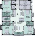 Fort Harmony (4BHK+3T (2,225 sq ft) 2225 sq ft)