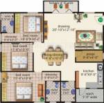 S K Projects Aster (3BHK+3T (1,554 sq ft) 1554 sq ft) S K Projects Aster (3BHK+3T (1,554 sq ft) 1554 sq ft)