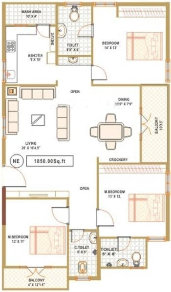  heights Floor Plan Floor Plan