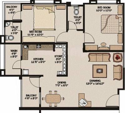  metro Floor Plan Floor Plan