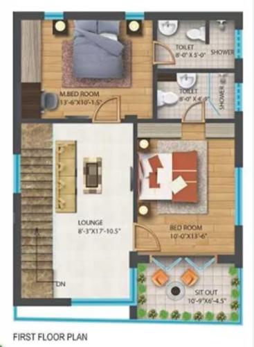  apr-pranav-antilia Floor Plan First Floor Plan