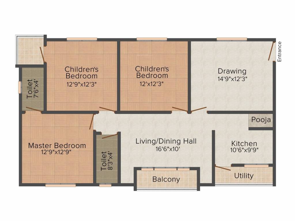 Jaya Bharathi Sagar Heights (3BHK+3T (1,450 sq ft) 1450 sq ft) Jaya Bharathi Sagar Heights (3BHK+3T (1,450 sq ft) 1450 sq ft)