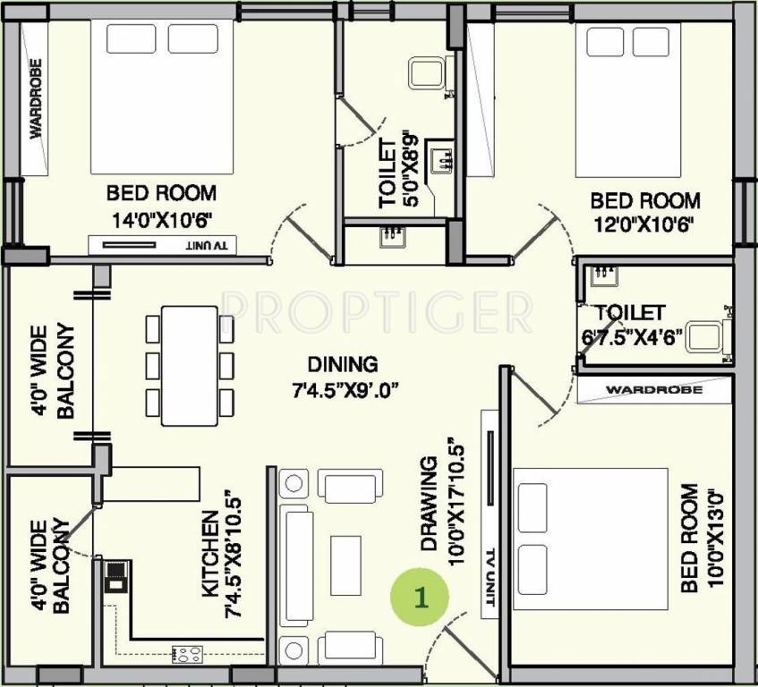 Alekhya Blue Bells (3BHK+2T (1,255 sq ft) 1255 sq ft) Alekhya Blue Bells (3BHK+2T (1,255 sq ft) 1255 sq ft)