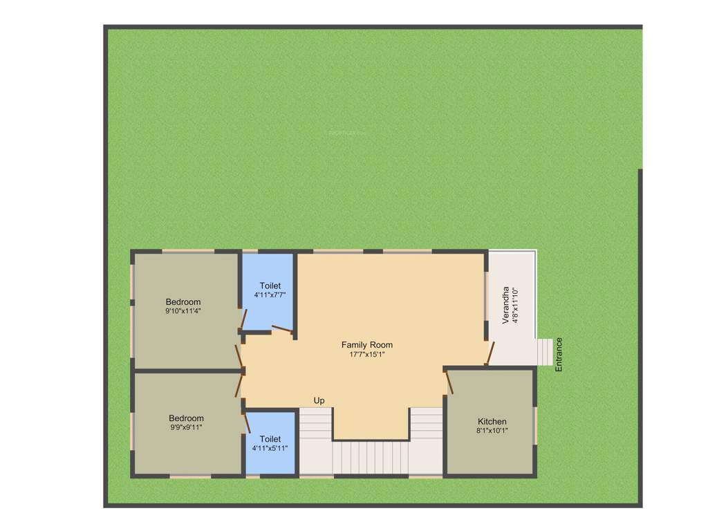 Larica Green Hamlet (4BHK+4T (1,944 sq ft) Study Room 1944 sq ft)