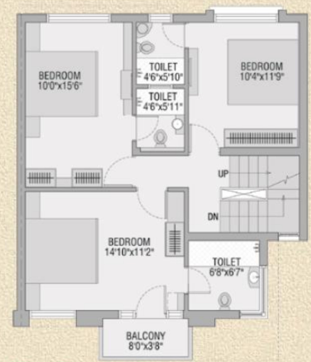 galaxy-bungalows Floor Plan First Floor Plan