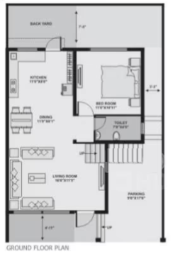  homes Floor Plan Ground Floor Plan
