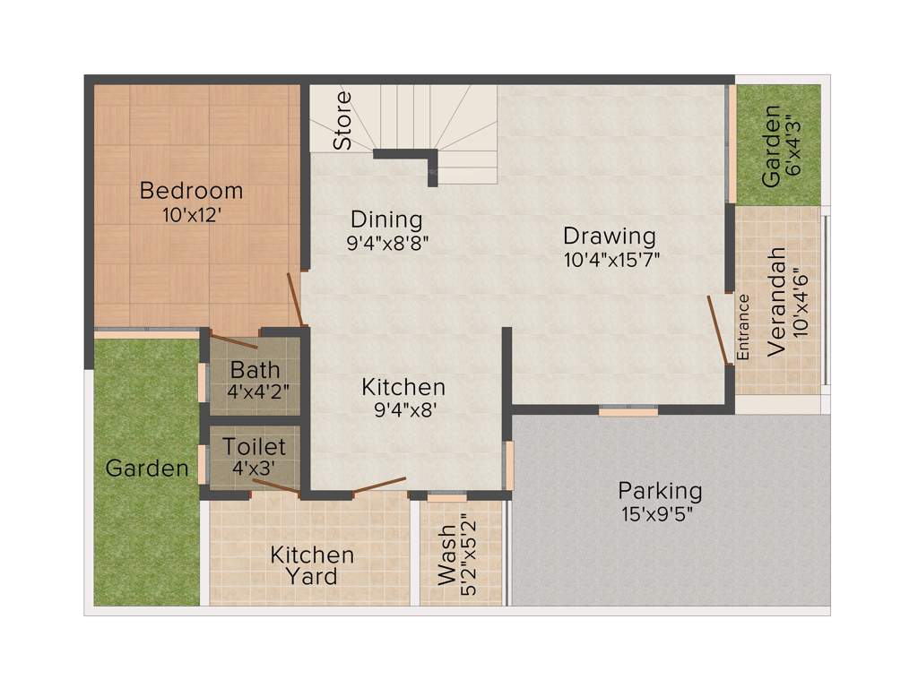 Galaxy Govardhan Galaxy Prime (3BHK+3T (1,467 sq ft) 1467 sq ft)