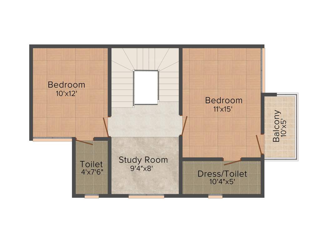Galaxy Govardhan Galaxy Prime (3BHK+3T (1,467 sq ft) 1467 sq ft)