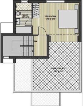 Second Floor Plan govardhan galaxy prime Floor Plan Second Floor Plan