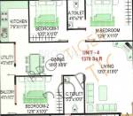 Dreamz Infra Siri gardenia (3BHK+3T (1,370 sq ft) 1370 sq ft) Dreamz Infra Siri gardenia (3BHK+3T (1,370 sq ft) 1370 sq ft)