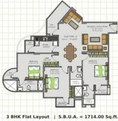 Unique Maverick (3BHK+3T (1,714 sq ft) 1714 sq ft) Unique Maverick (3BHK+3T (1,714 sq ft) 1714 sq ft)