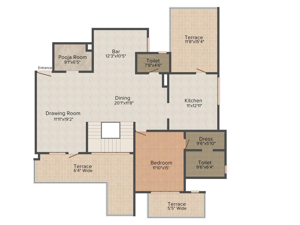 SPR Imperial Royaute (4BHK+4T (4,368 sq ft) 4368 sq ft)