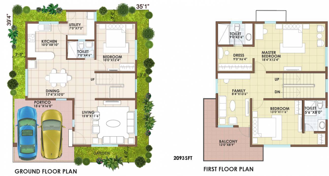 Aashish Ashish Villa (3BHK+3T (2,093 sq ft) 2093 sq ft)