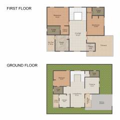 Aakruthi Shantiniketan (3BHK+4T (2,980 sq ft)   Study Room 2980 sq ft)