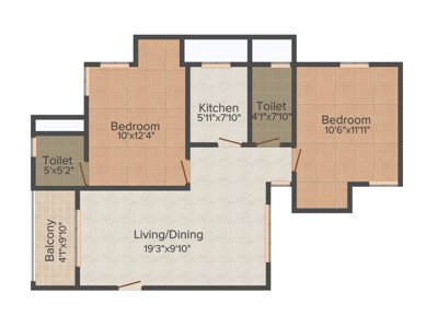 Arya Manor (2BHK+2T (1,126 sq ft) 1126 sq ft) Arya Manor (2BHK+2T (1,126 sq ft) 1126 sq ft)