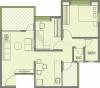 Saptsiddhi Savali Homes (2BHK+2T (811 sq ft) 811 sq ft)
