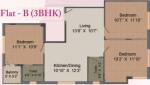 Star Petal (3BHK+2T (1,065 sq ft) 1065 sq ft)