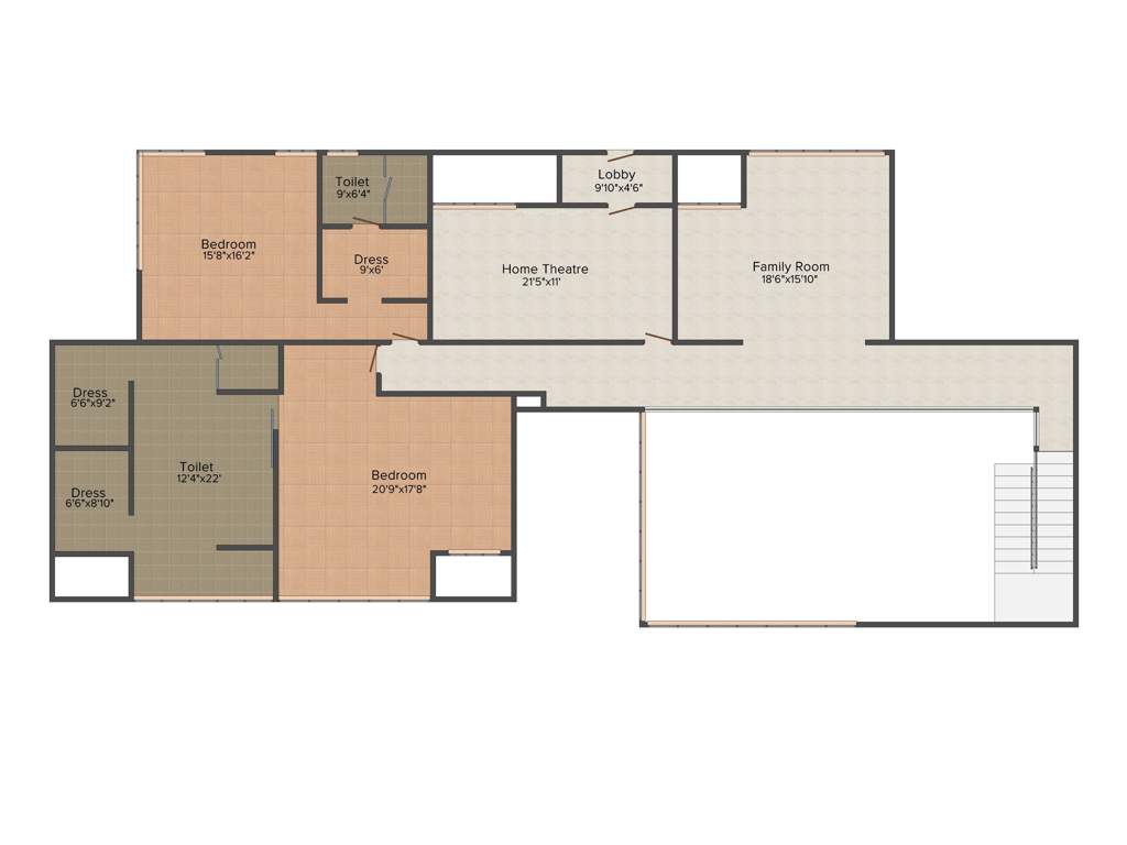 Marvel Kyra (4BHK+6T (7,800 sq ft) + Servant Room 7800 sq ft)