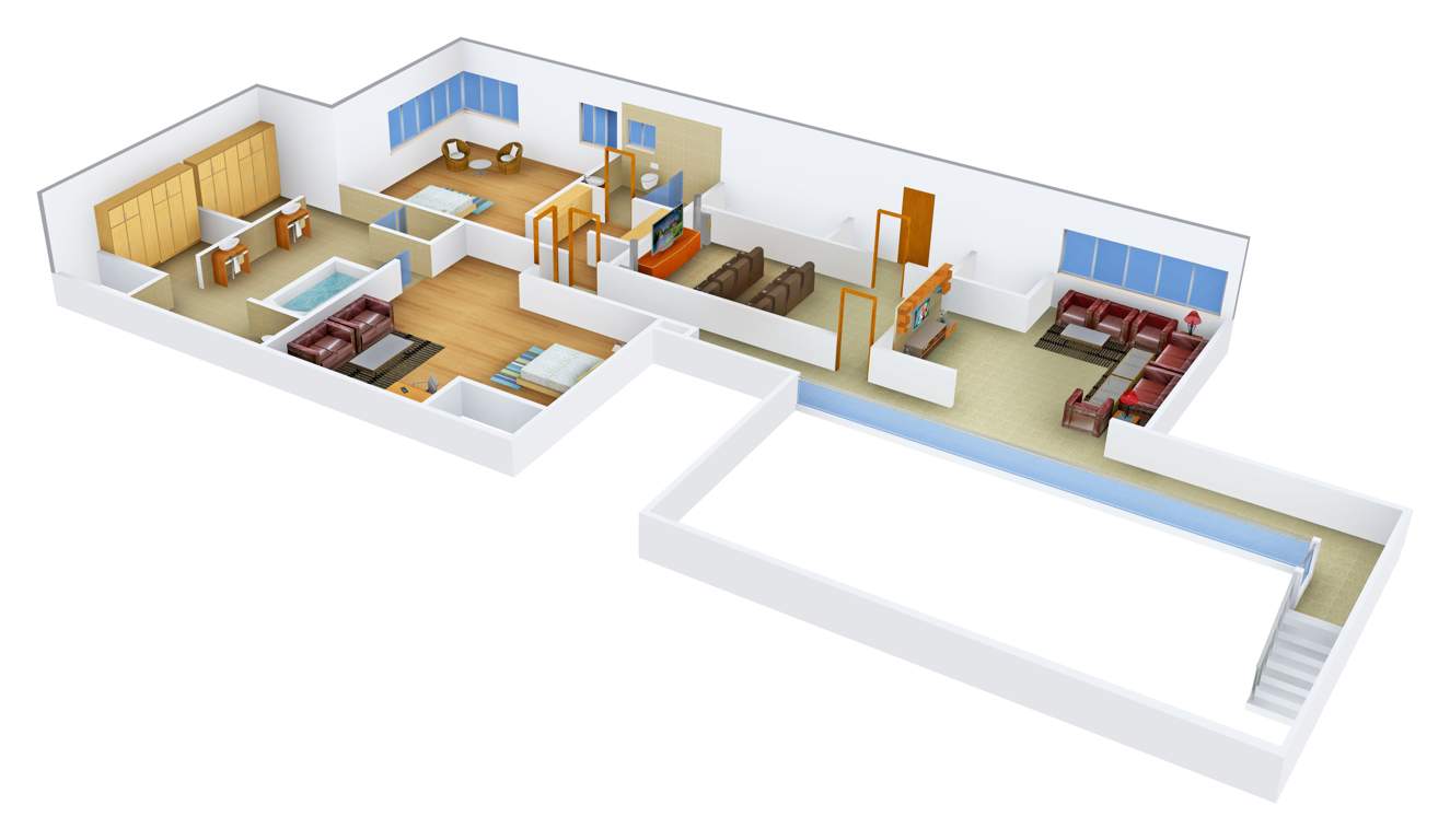 Marvel Kyra (4BHK+6T (7,800 sq ft) + Servant Room 7800 sq ft)