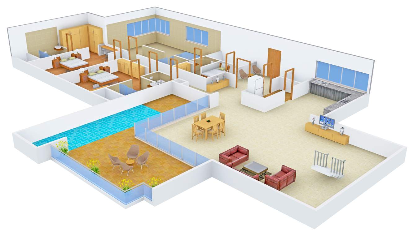 Marvel Kyra (4BHK+6T (7,800 sq ft) + Servant Room 7800 sq ft)