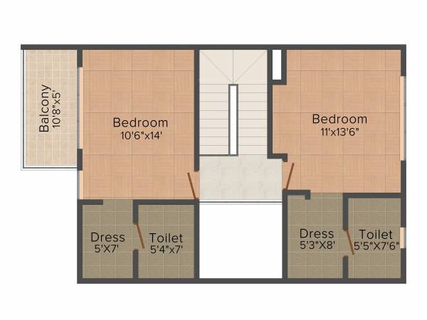 Man Royal Bungalows (3BHK+3T (2,015 sq ft) 2015 sq ft)