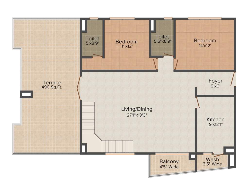 MCK Astitva (5BHK+5T (3,290 sq ft) 3290 sq ft)