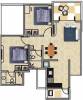 Namrata Crystal Park (2BHK+2T (913 sq ft) 913 sq ft)