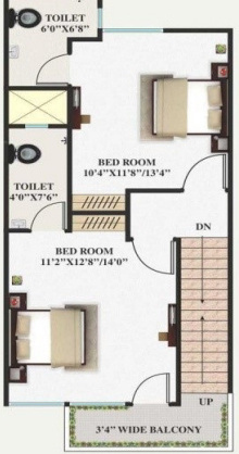  ganpati-homes Floor Plan First Floor Plan