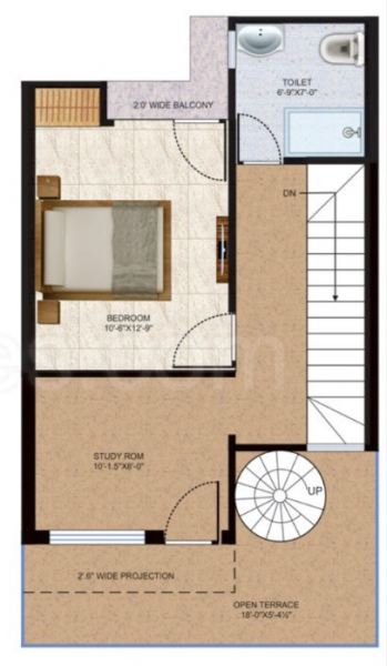  clouds-valley Floor Plan First Floor Plan