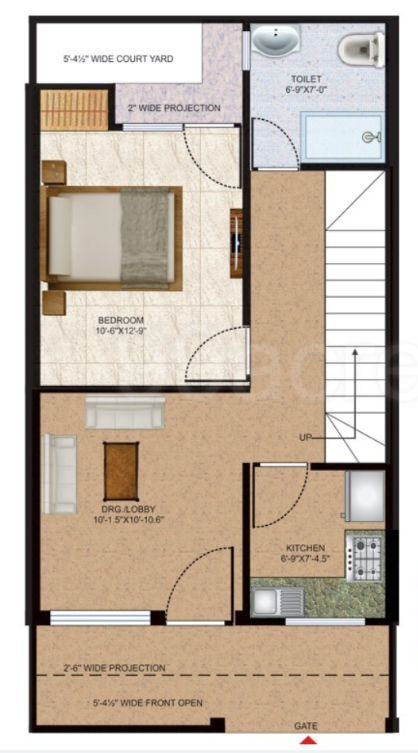  clouds valley Floor Plan Ground Floor Plan
