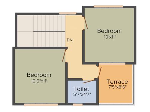 Apni Amar Bhuwan (3BHK+2T (1,100 sq ft) 1100 sq ft)