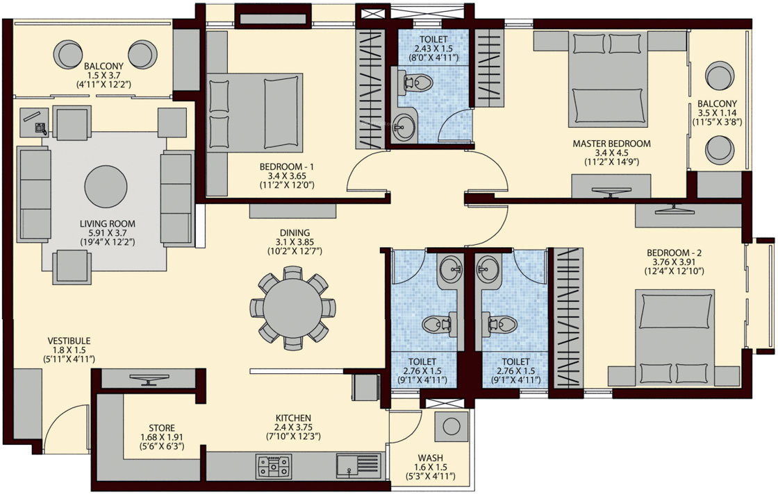 lifescapes apartment Floor Plan Floor Plan