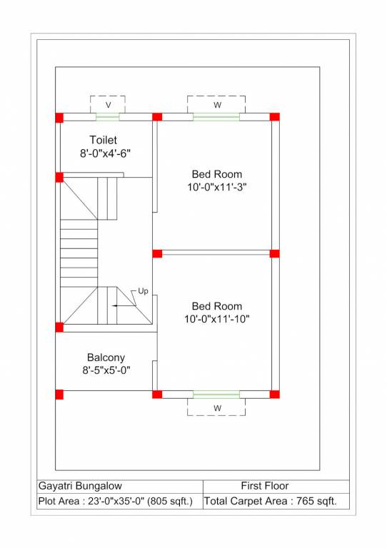  vastu vihar Floor Plan First Floor Plan