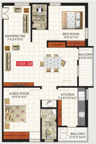  residency Floor Plan Floor Plan