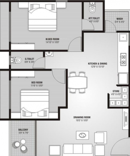 Floor Plan pramukh-bliss Floor Plan Floor Plan
