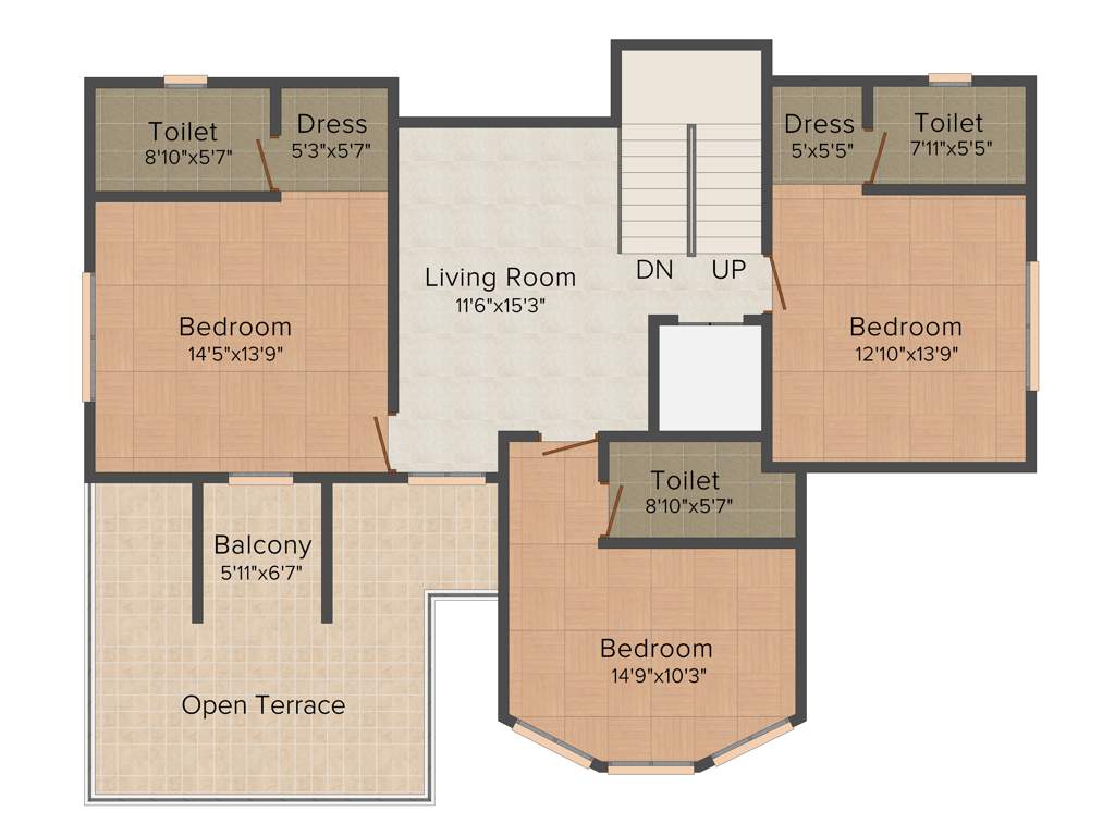 Travancore Swiss Gardens (4BHK+4T (3,500 sq ft) 3500 sq ft)