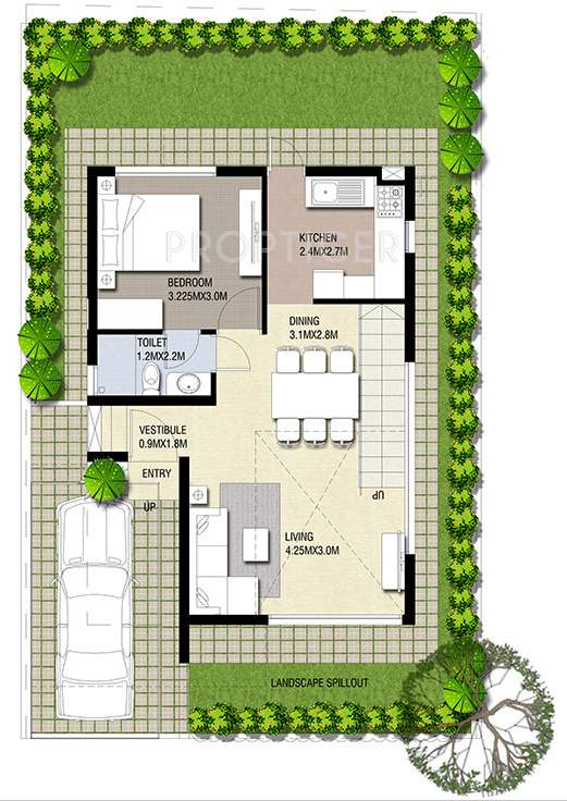 Nucleus Lavender (3BHK+3T (1,445 sq ft) 1445 sq ft)
