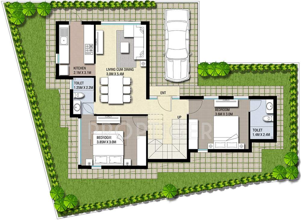 Nucleus Lavender (4BHK+4T (1,781 sq ft) 1781 sq ft)
