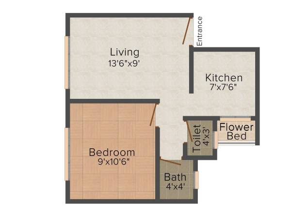 Shree Aashray (1BHK+1T (560 sq ft) 560 sq ft)