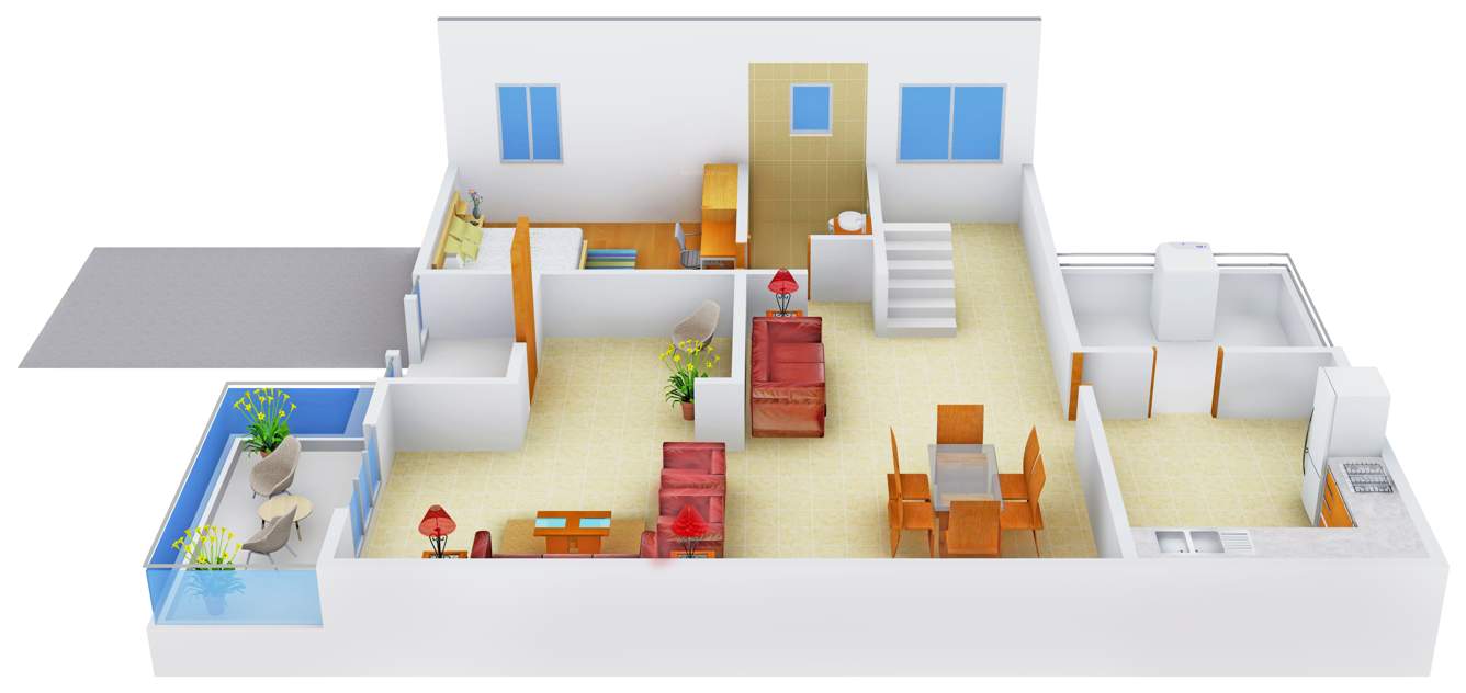 Nanu Sapana Emerald (4BHK+4T (2,508 sq ft) 2508 sq ft)